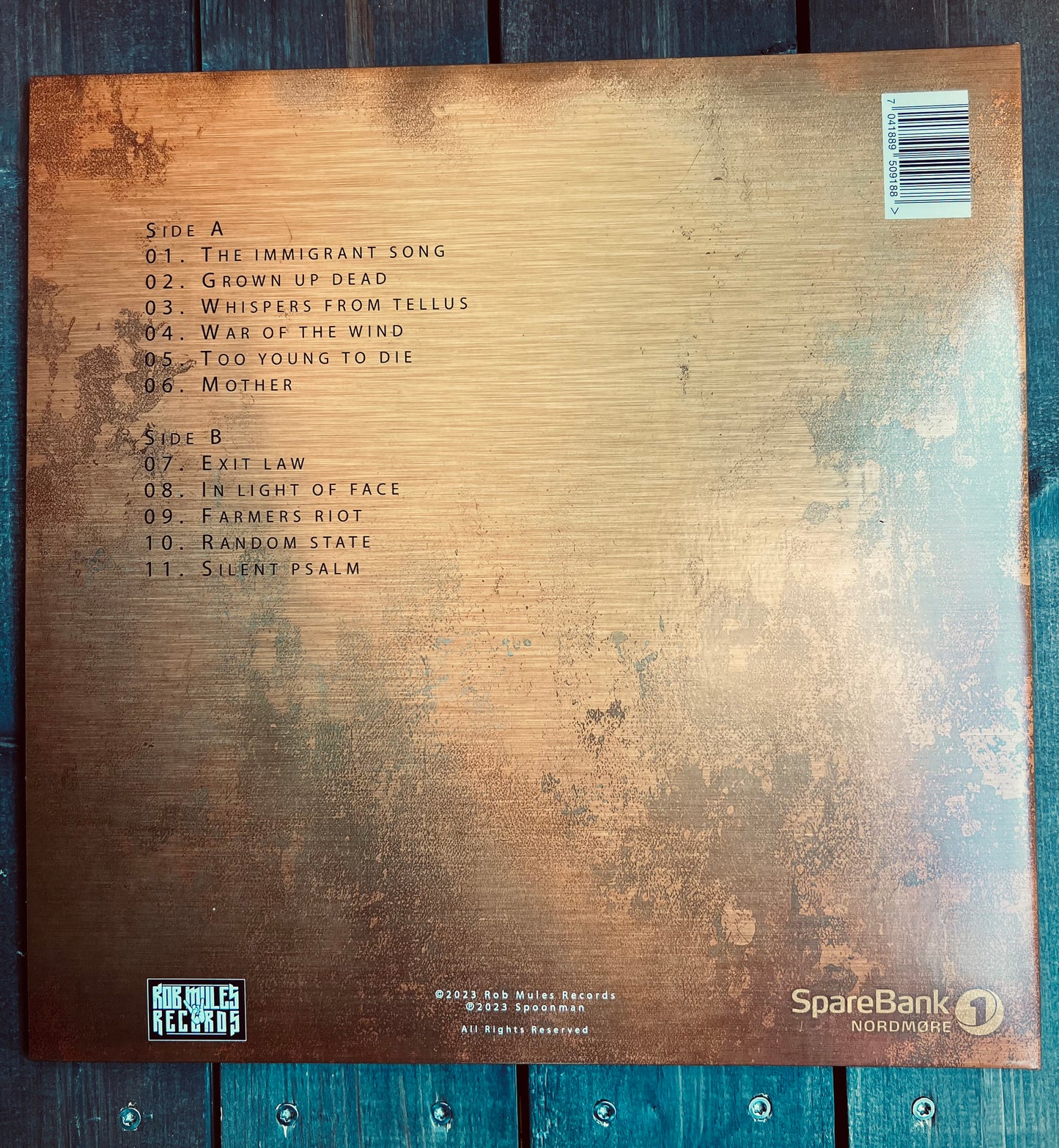 Vinyl "Silent Psalm"