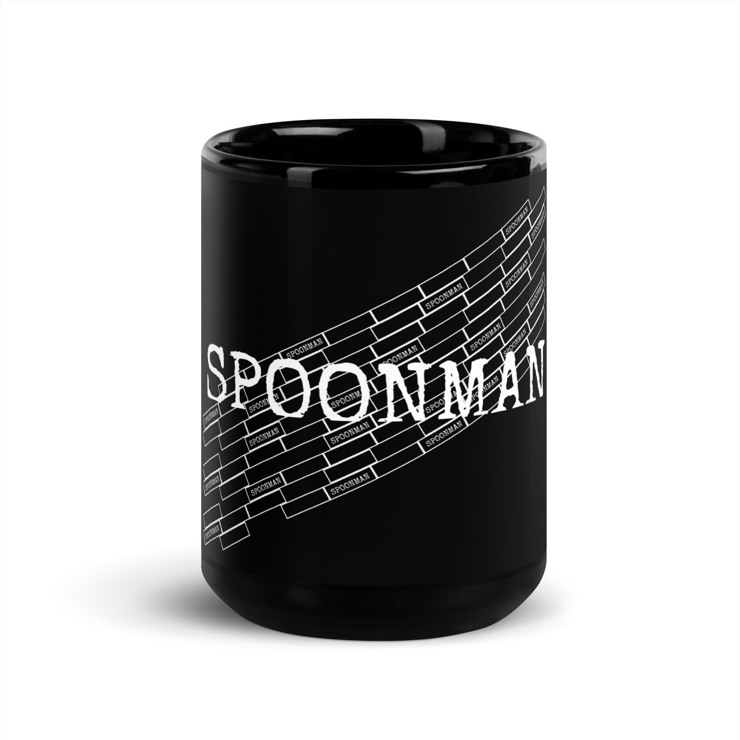 Silent Psalm Black Mug